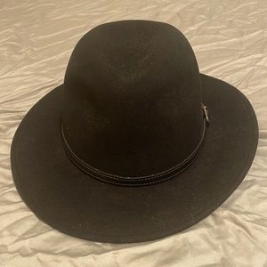 Seville hat black fedora